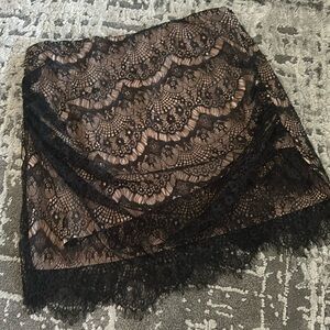 Free People Lace Mini Skirt - 4